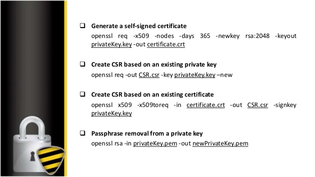 Apache Generate Csr Existing Key